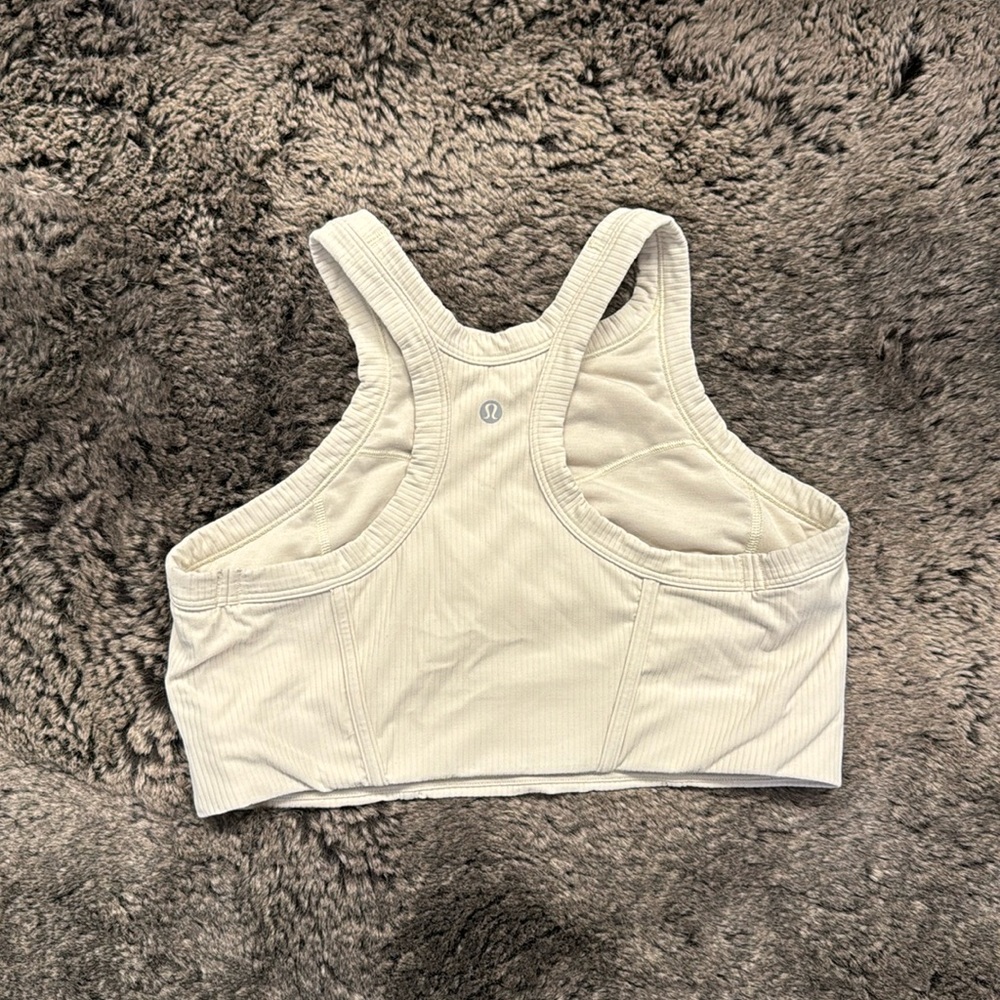 Ribbed Nulu High-Neck Tank